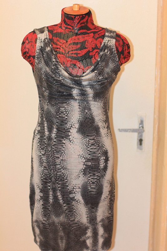 Платье со змеиным принтом от AigulZS
