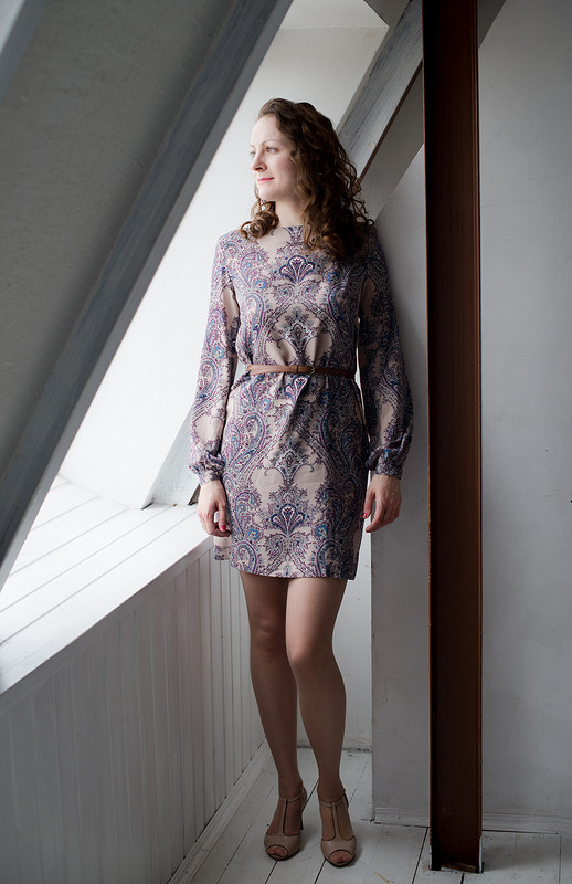 Платье из вискозы от Anna_Vladimirovna