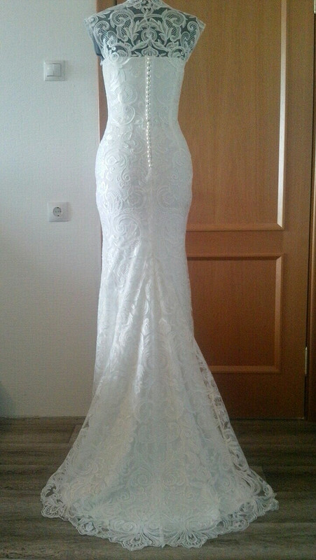 Свадебное платье со шлейфом от Yuliua77