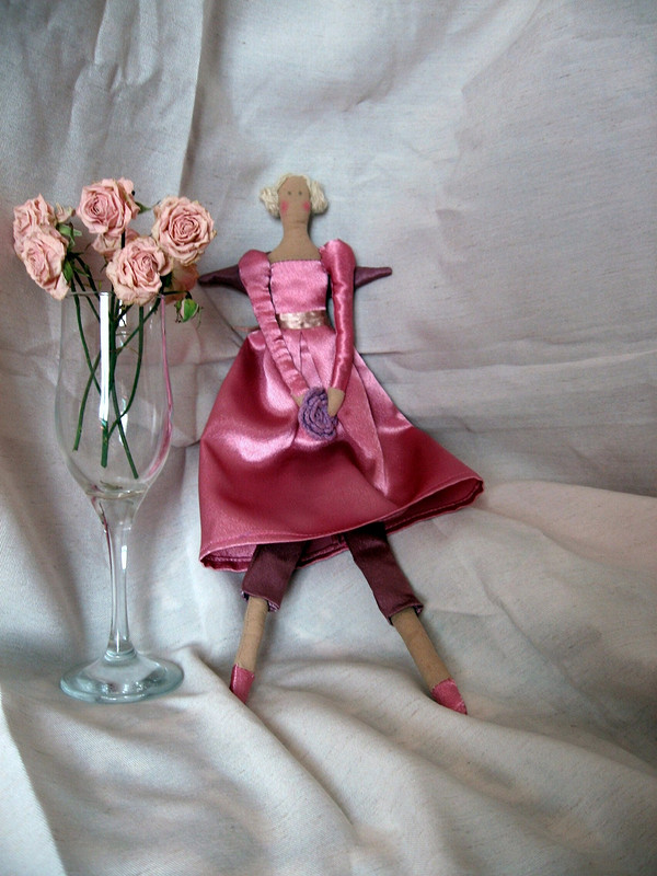 Принцесса -Тильда в розовом от Lebeduschka