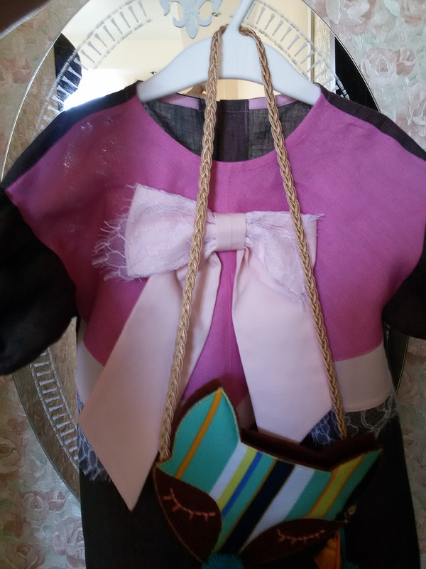 Платье и сумочка-лисенок от Gegenik