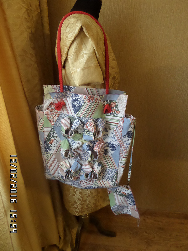 Летняя сумка - оригами от rusinova