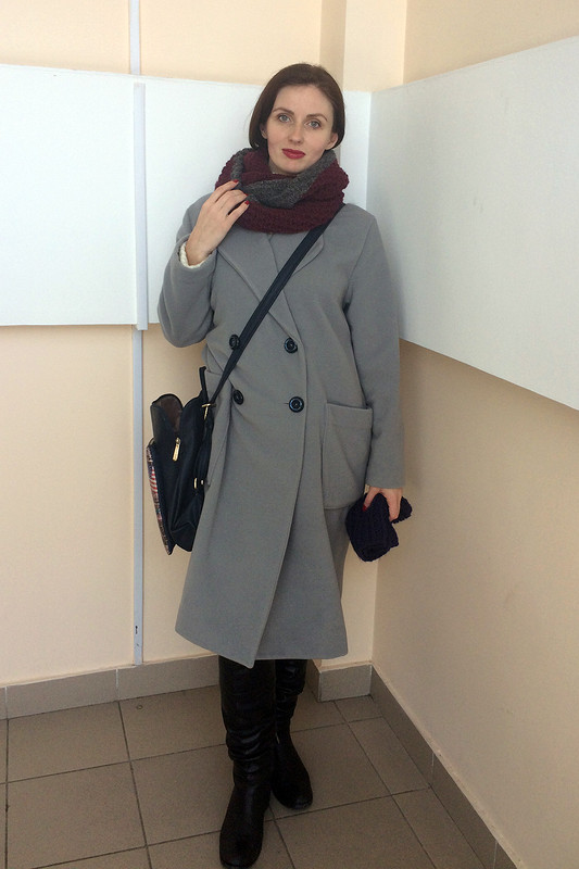 Пальто без воротника от MirYanka