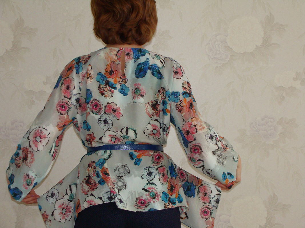 Весне дорогу! Блузка с платочками от Olga-A