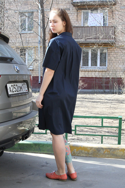 Мартовское платье-рубашка от AnutaZ
