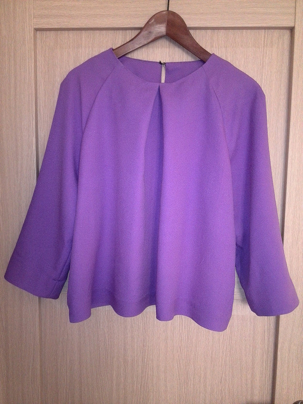 Лавандовая блуза от Unkka
