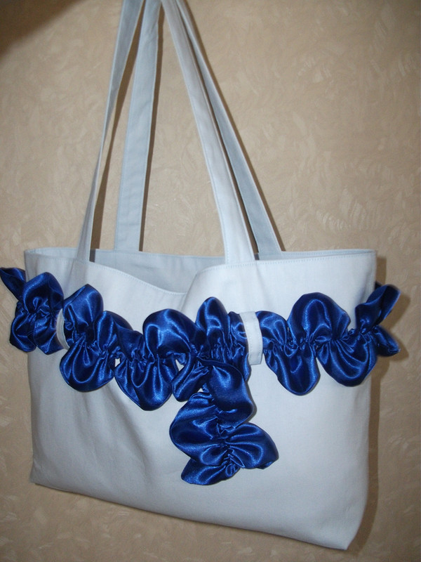 Текстильная пляжная сумка от Natalia1103