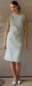 Платье №112 — выкройка из Burda 1/2004