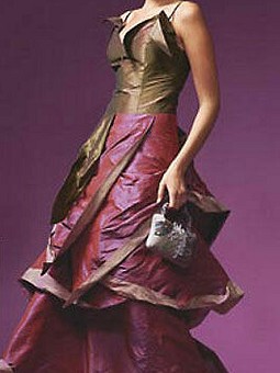Платье №133 — выкройка из Burda 12/2006