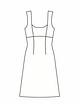 Платье №117 — выкройка из Burda 5/2006