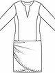 Платье с заниженной талией  №3 С — выкройка из Burda. Шить легко и быстро 2/2015