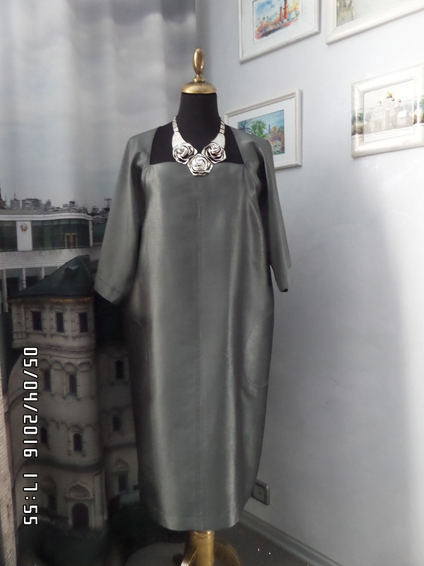 Платье шелковое «Простое» от rusinova