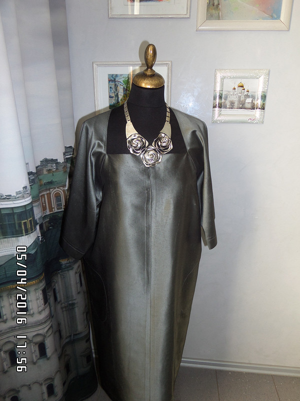 Платье шелковое «Простое» от rusinova