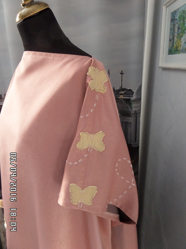 Платье-туника «Цветочная полянка» от rusinova