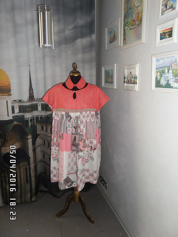 Платье «А ля пэчворк» от rusinova