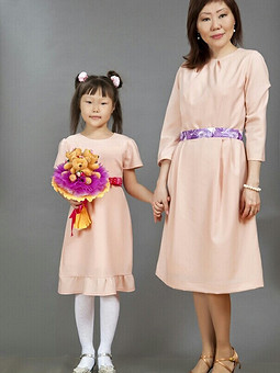 Платья для мамы и дочки