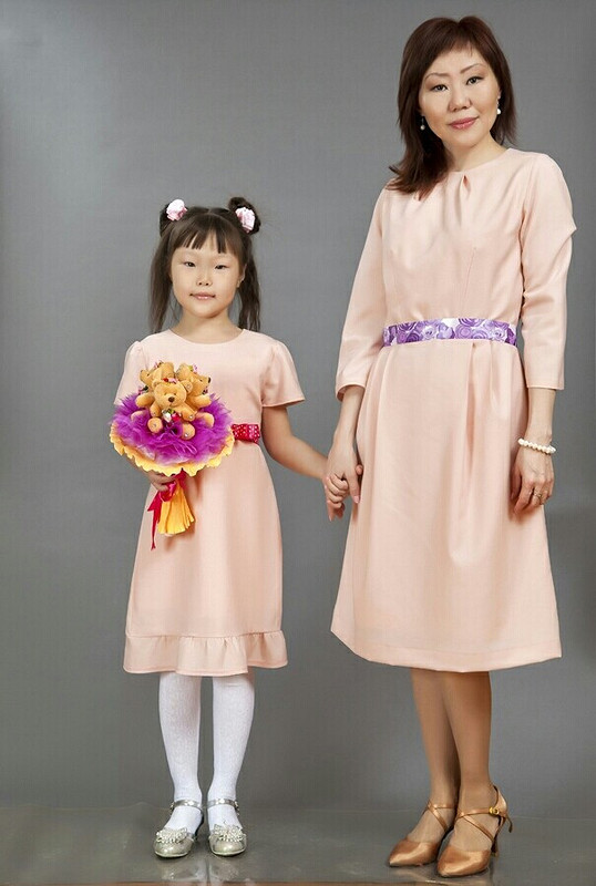 Платья для мамы и дочки от Madebykate