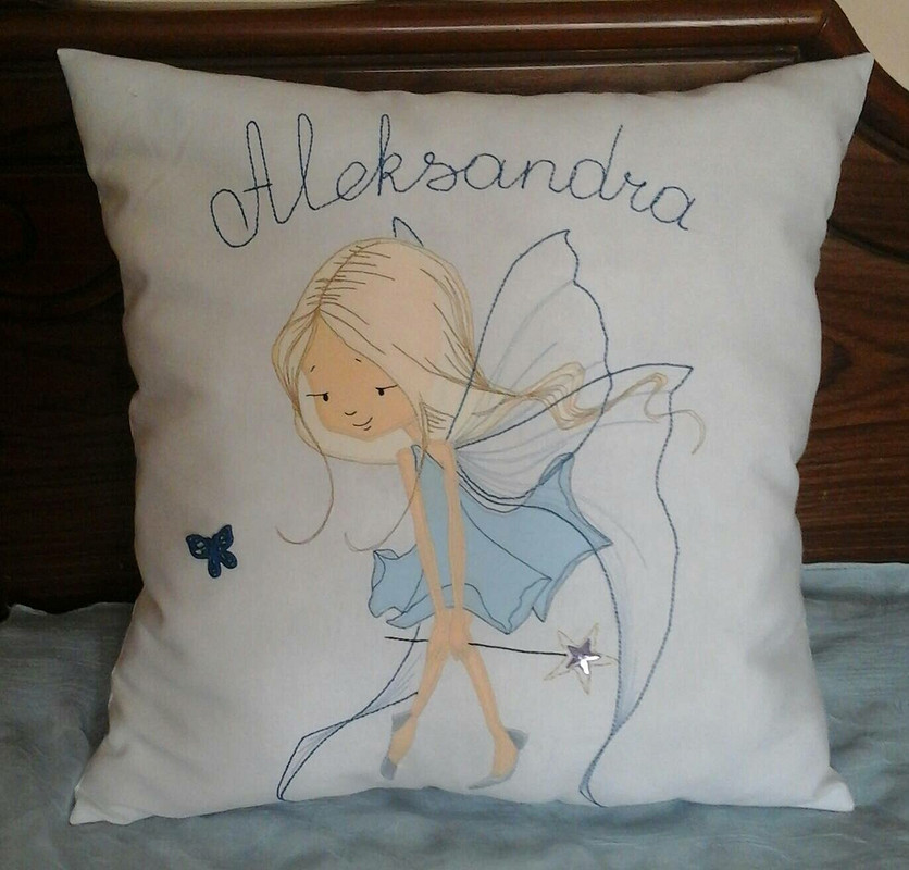 Подушка для маленькой феи от Anastasiya Sapega