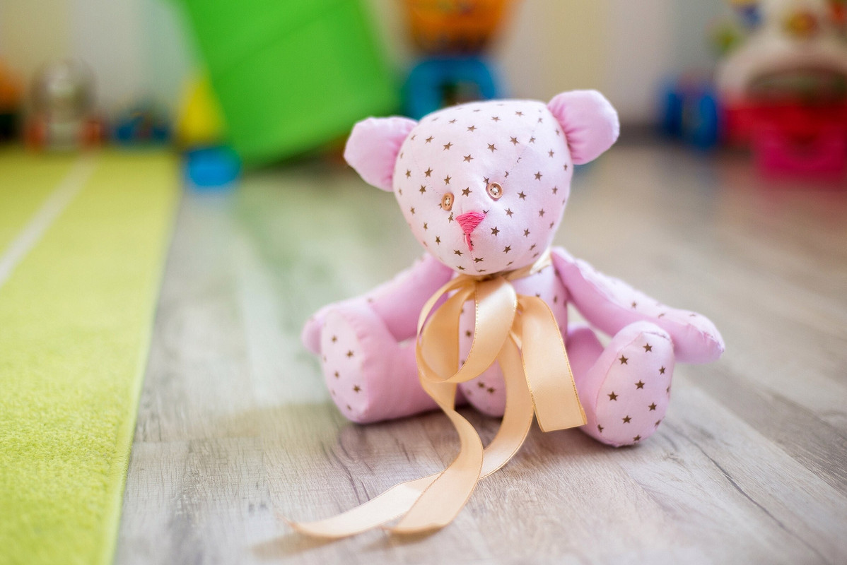 Розовый мишка для самых маленьких от Tatiana Ryzh