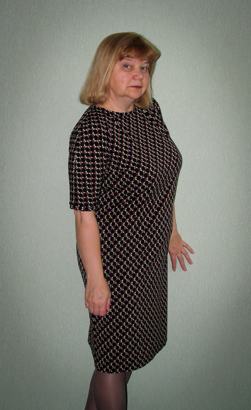 Платье 9-99 с цельнокроеным рукавом от Елена  arvovna