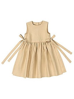 Платье фартук №630 — выкройка из Burda. Детская мода 1/2016