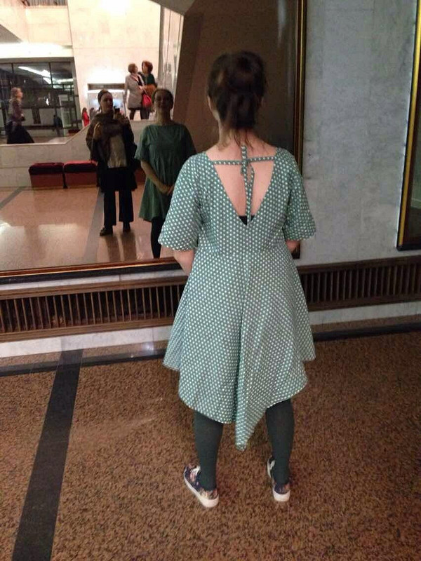 Платье в горошек от Green_Uzefa