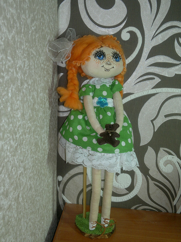 Текстильная кукла Машенька от lena_