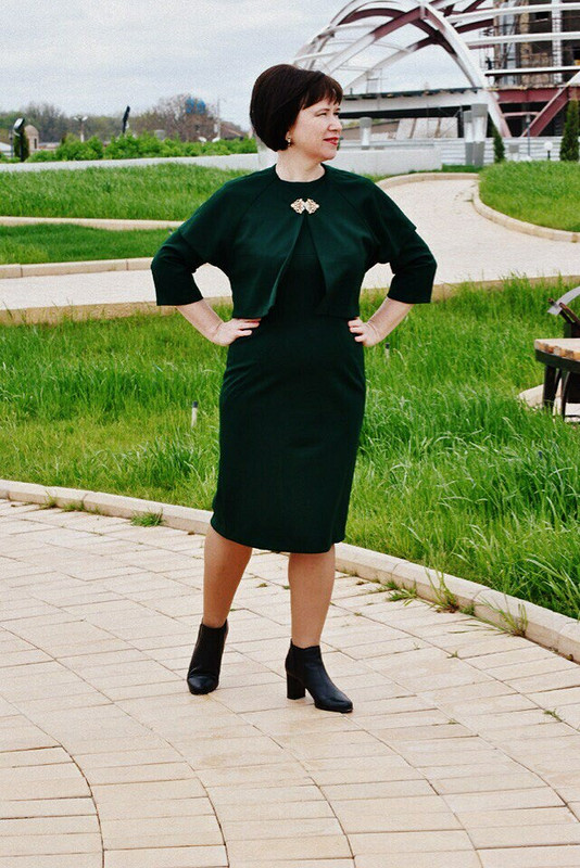 Маленькое Зеленое Платье от Olga_kz