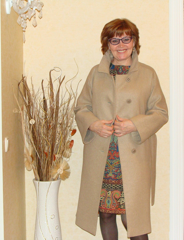 Мое бежевое пальто от Olga-A