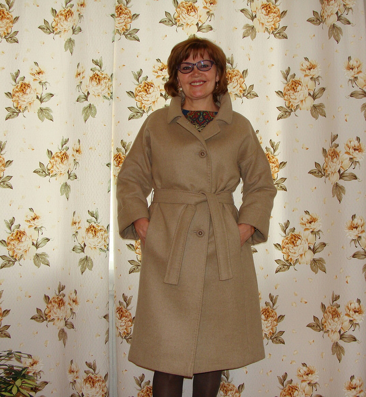 Мое бежевое пальто от Olga-A