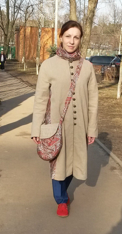 Льняное пальто от UlyanaShestakova