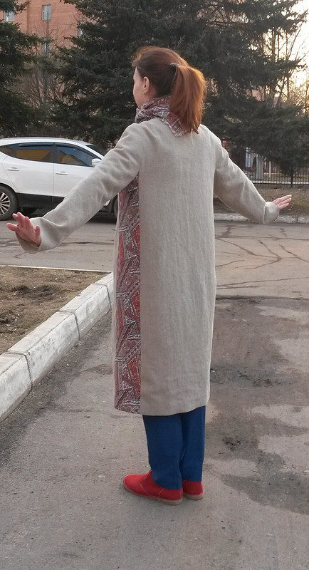 Льняное пальто от UlyanaShestakova