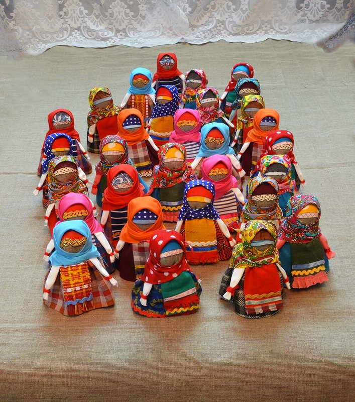 Куклы - зернушки от Татарская