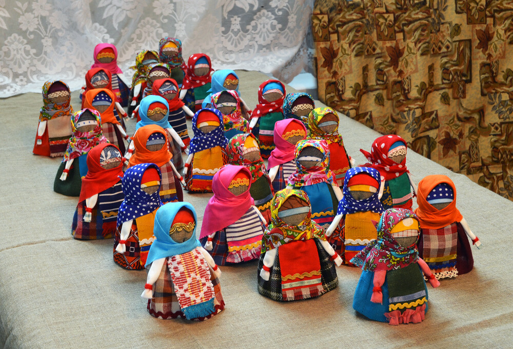 Куклы - зернушки от Татарская