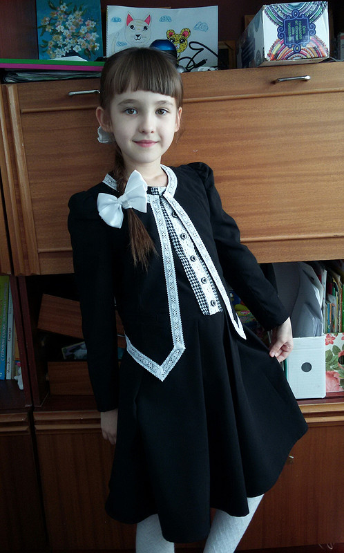 Школьное платье и жакет от Lebeduschka