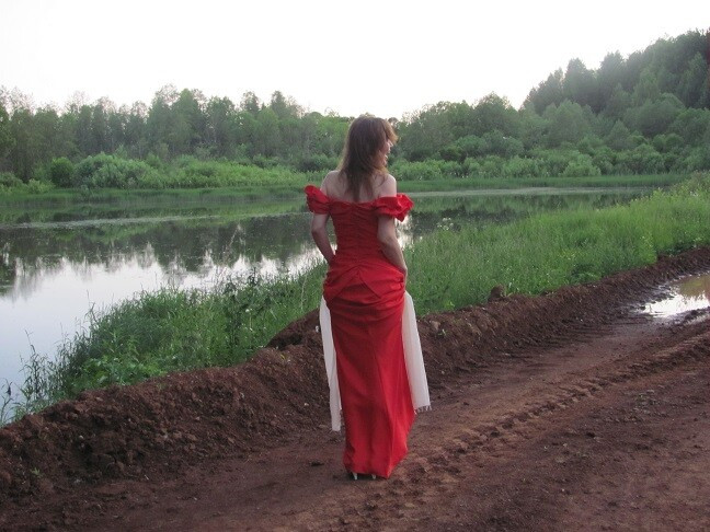Платье «красотки» от Olga_Ma