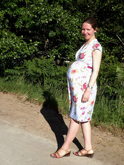 Работа с названием Летнее платье для беременности