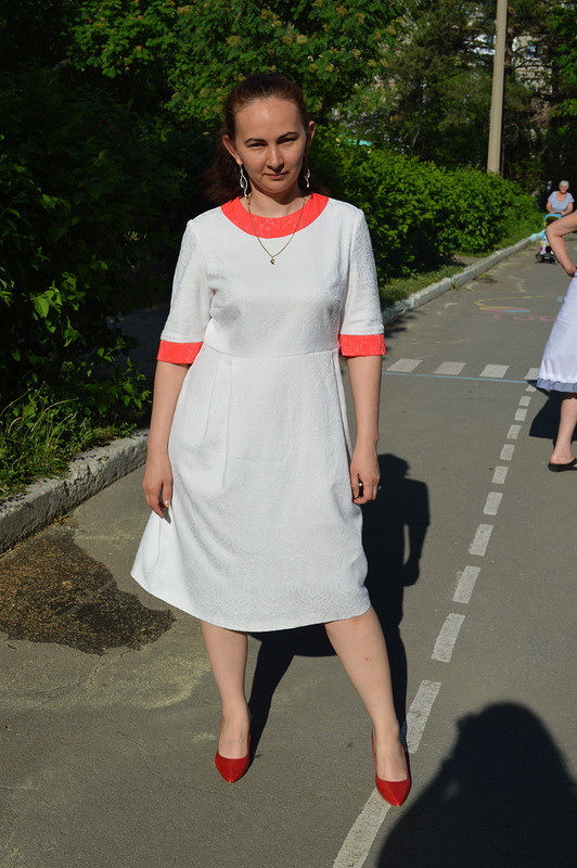 Платье из жаккарда от Ksyshka