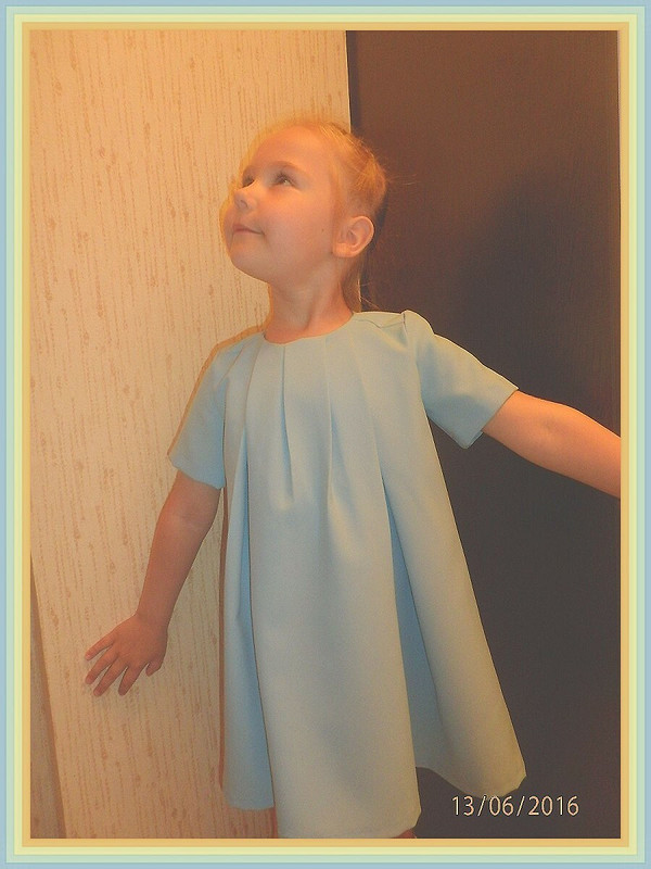Голубое платье от SvetlanaZelenskaya