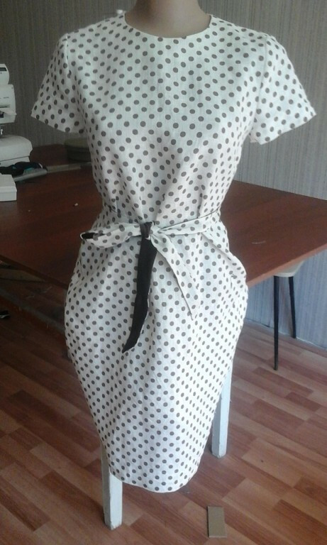 Льняное платье от ornella