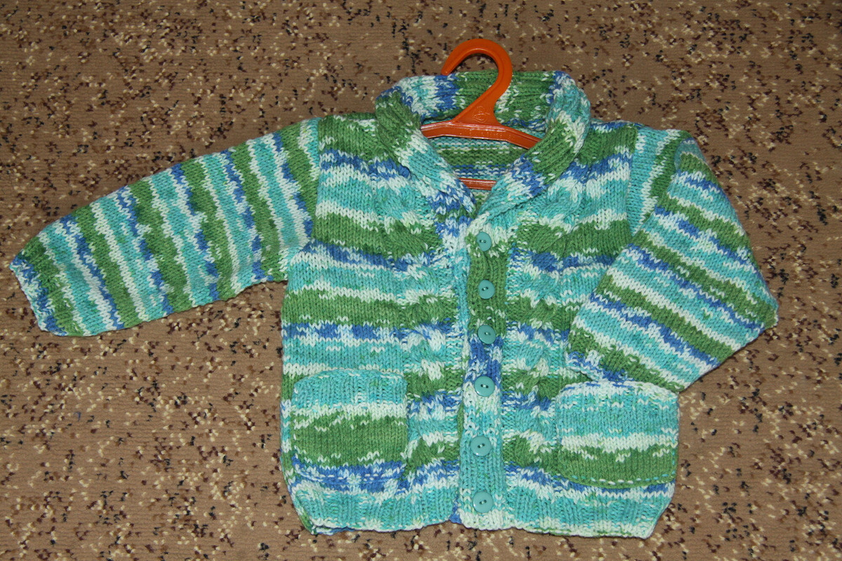 Жакет и пуловер для мальчика от Lana-Svetlana