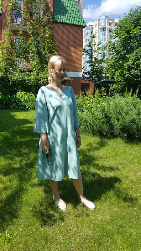 Замшевое платье от Vesta_lana