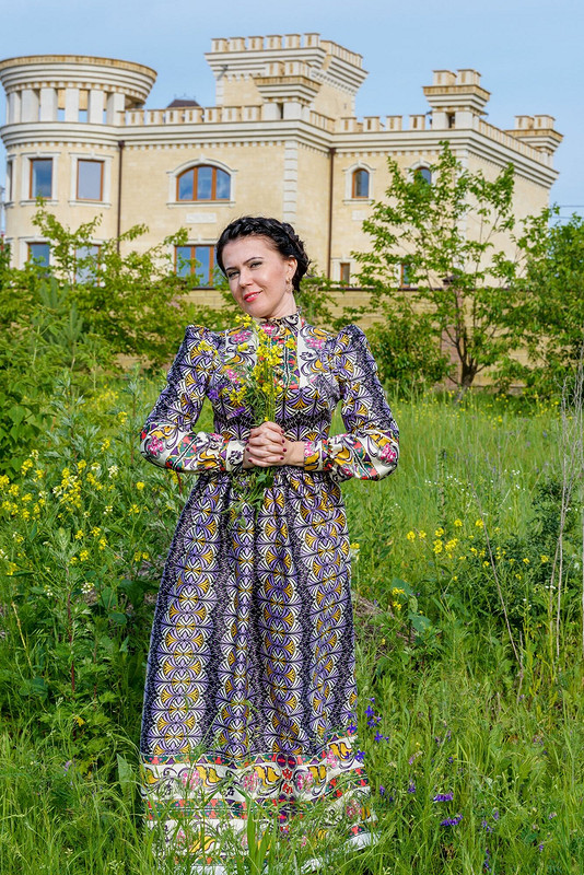 Платье в русском стиле от marina_mandarina