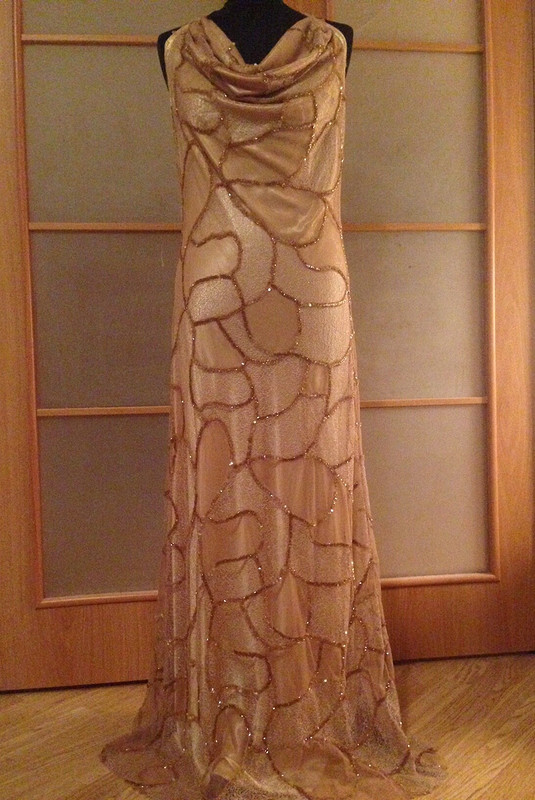 Вечернее платье из ткани haute couture от modavikagallery