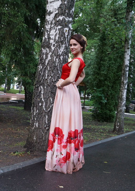 Платье «МАКИ» для выпускного от vasya85
