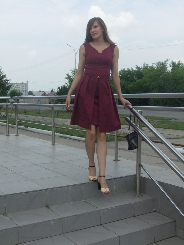 Платье со съемной юбкой от Ольга Z