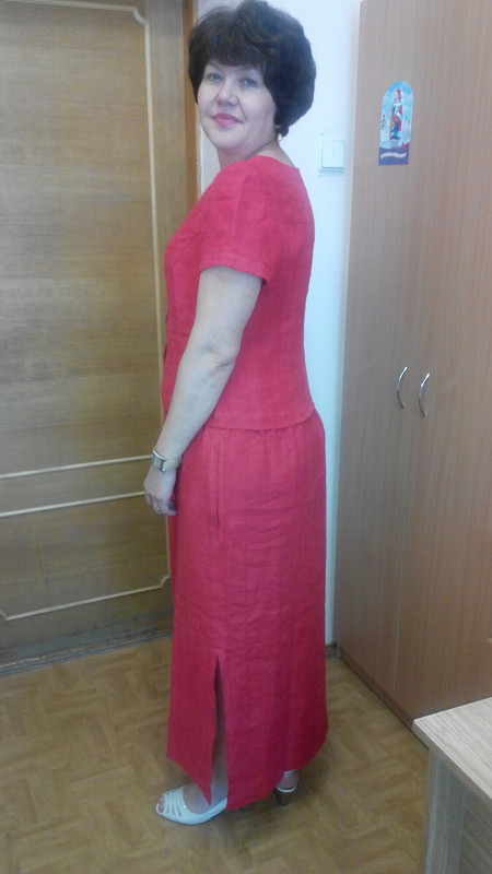 Льняное платье от Elena_75