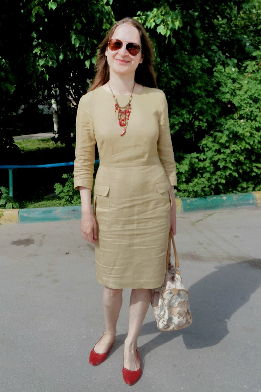 Льняное платье от Ksenyushka