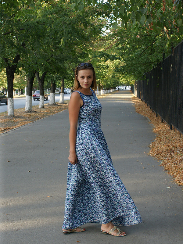 Цветочный сарафан-платье от Igolka30