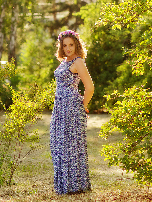 Цветочный сарафан-платье от Igolka30